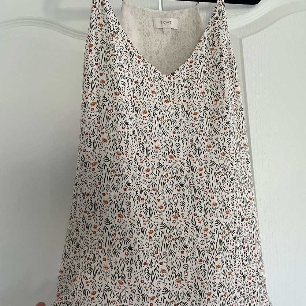 Loft floral fall cami